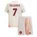 Maillot de foot AS Roma Lorenzo Pellegrini #7 Extérieur vêtements enfant 2024-25 Manches Courtes (+ pantalon court)